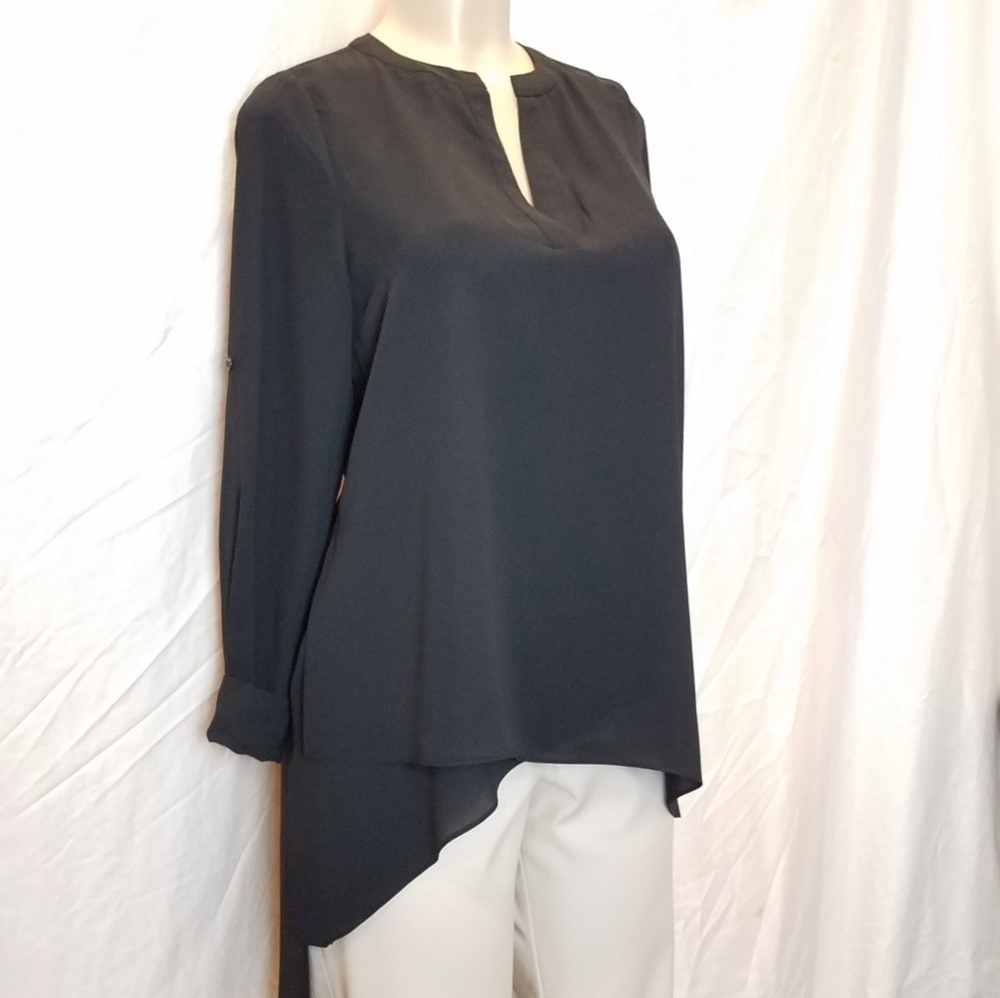 CATHERINE Malandrino Sheer Tunic